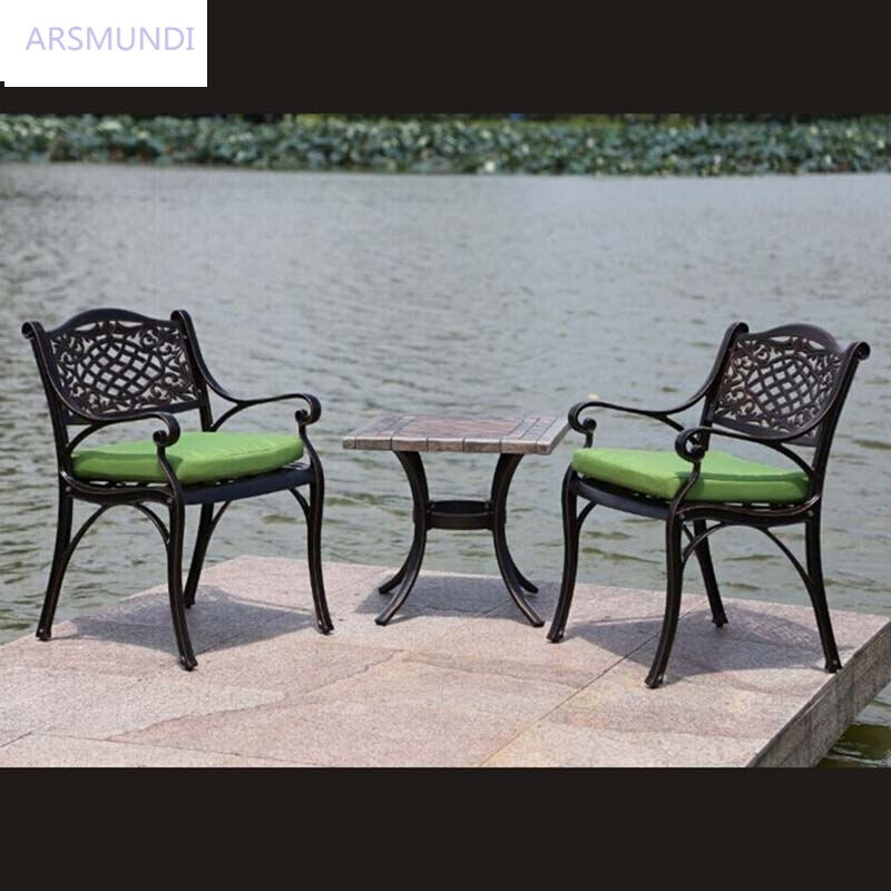 ARSMUNDI休闲桌椅 铝合金桌椅 庭院桌椅 阳台 铸铝家具 欧式户外家具 桌子